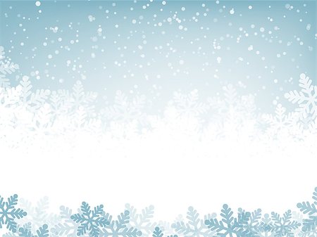 simsearch:400-07839998,k - Abstract blue christmas background with snowflakes Stock Photo - Budget Royalty-Free & Subscription, Code: 400-07838670
