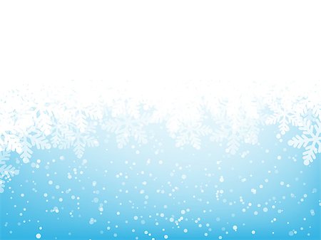 simsearch:400-07839998,k - Abstract blue christmas background with snowflakes Stock Photo - Budget Royalty-Free & Subscription, Code: 400-07838671