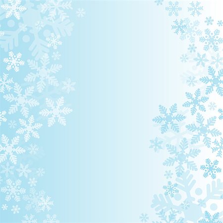 simsearch:400-07839998,k - Abstract blue christmas background with snowflakes Stock Photo - Budget Royalty-Free & Subscription, Code: 400-07838689