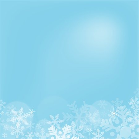 simsearch:400-07839998,k - Abstract blue christmas background with snowflakes Stock Photo - Budget Royalty-Free & Subscription, Code: 400-07838690