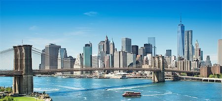 picture of the skyline of new york Stock Photo - Budget Royalty-Free & Subscription, Code: 400-07838933