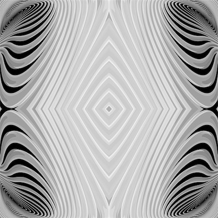 simsearch:400-07830300,k - Design monochrome geometric striped background. Abstract distortion backdrop. Vector-art illustration. EPS10 Foto de stock - Super Valor sin royalties y Suscripción, Código: 400-07839503