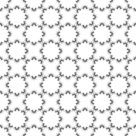 simsearch:400-07631287,k - Design seamless monochrome decorative pattern. Abstract grid background. Vector art Stock Photo - Budget Royalty-Free & Subscription, Code: 400-07830289
