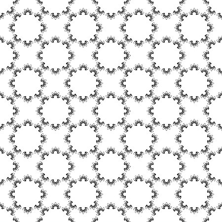 simsearch:400-07507345,k - Design seamless monochrome decorative pattern. Abstract grid background. Vector art Foto de stock - Royalty-Free Super Valor e Assinatura, Número: 400-07830289