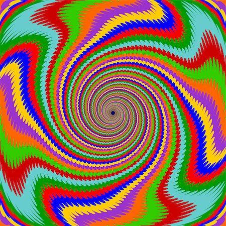 simsearch:400-07759329,k - Design multicolor swirl rotation background. Abstract warped backdrop. Vector-art illustration Foto de stock - Super Valor sin royalties y Suscripción, Código: 400-07830295