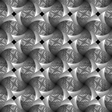 simsearch:400-08050050,k - Design seamless monochrome grid decorative pattern. Abstract textured background. Vector art Stockbilder - Microstock & Abonnement, Bildnummer: 400-07830296