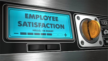 person at vending machine - Employee Satisfaction - Inscription on Display of Vending Machine. Stock Photo - Budget Royalty-Free & Subscription, Code: 400-07830826
