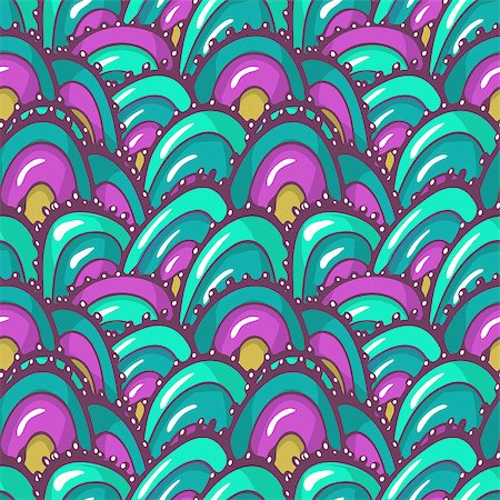 simsearch:400-08157798,k - Abstract seamless retro pattern.Vector illustration. Stock Photo - Budget Royalty-Free & Subscription, Code: 400-07831467