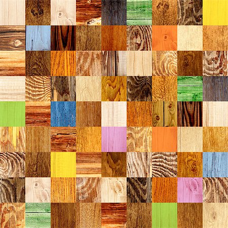 simsearch:400-07831890,k - Seamless background with wooden patterns of different colors Photographie de stock - Aubaine LD & Abonnement, Code: 400-07831889
