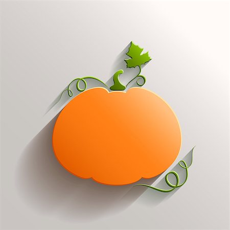 simsearch:400-08196096,k - Abstract Pumpkin with Long Shadow over White Background Photographie de stock - Aubaine LD & Abonnement, Code: 400-07832449