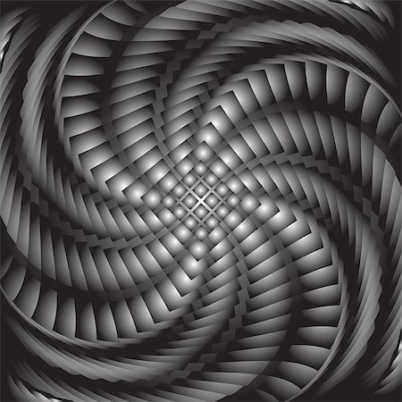 simsearch:400-07830300,k - Design monochrome twirl movement illusion background. Abstract striped torsion backdrop. Vector-art illustration Foto de stock - Super Valor sin royalties y Suscripción, Código: 400-07833004