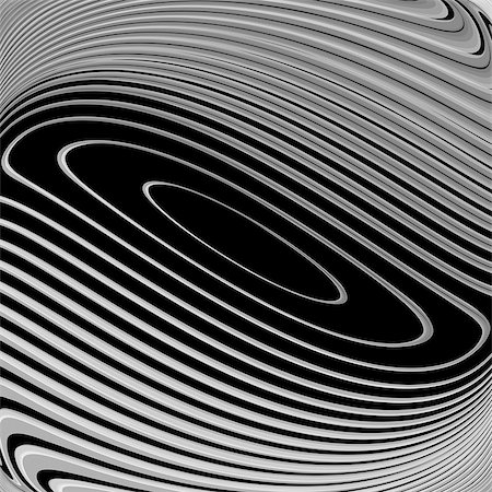 simsearch:400-07551581,k - Design monochrome whirl circular movement background. Abstract stripy twisted warped textured backdrop. Vector-art illustration. EPS10 Foto de stock - Royalty-Free Super Valor e Assinatura, Número: 400-07833014