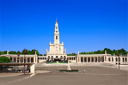 Sanctuary of Our Lady of Fatima, Fatima, Portugal Stock Photo - Budget Royalty-Free & Subscription, Code: 400-07833654