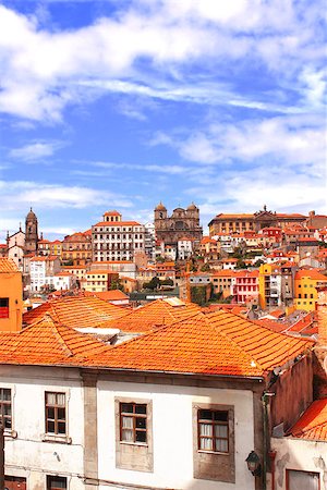 simsearch:400-07820969,k - Houses in old part of Ribeira, Porto, Portugal Stock Photo - Budget Royalty-Free & Subscription, Code: 400-07833660