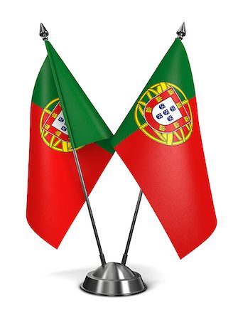 simsearch:400-07840116,k - Portugal - Miniature Flags Isolated on White Background. Photographie de stock - Aubaine LD & Abonnement, Code: 400-07840047