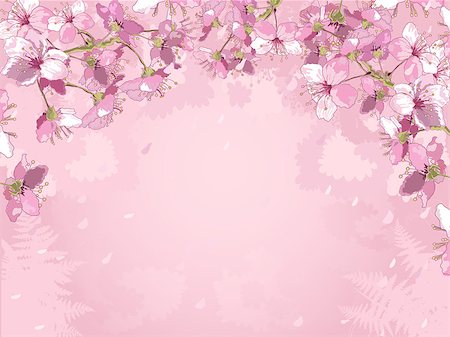 simsearch:400-08348834,k - Illustration of flowered background Stock Photo - Budget Royalty-Free & Subscription, Code: 400-07840632