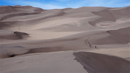 Great Sand Dunes National Park and Preserve is a United States National Park located in the San Luis Valley, Colorado Stockbilder - Microstock & Abonnement, Bildnummer: 400-07895393