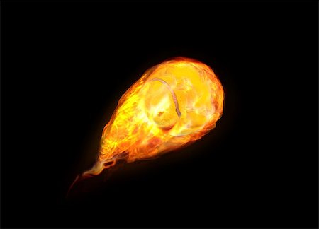 razihusin (artist) - Tennis Ball on Fire Stock Photo - Budget Royalty-Free & Subscription, Code: 400-07895766