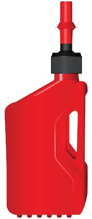 simsearch:400-04855669,k - Plastic container for fuel, refueling the car. Vector illustration. Stock Photo - Budget Royalty-Free & Subscription, Code: 400-07896701