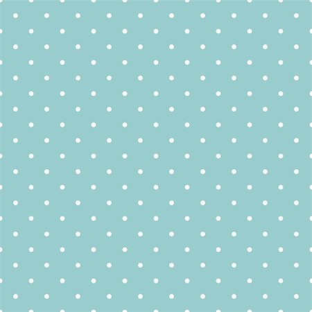 row babies - Tile vector pattern with small white polka dots on mint green or blue background for seamless decoration wallpaper Stock Photo - Budget Royalty-Free & Subscription, Code: 400-07897558