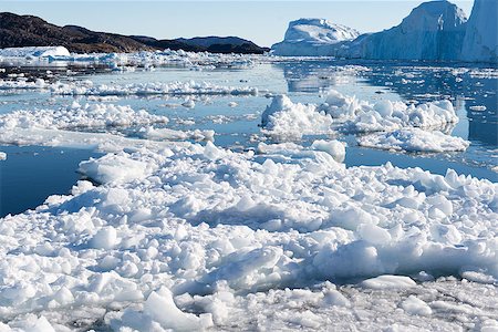 disko island - Beautiful Landscape in Greenland with Icebergs and blue Sky Stock Photo - Budget Royalty-Free & Subscription, Code: 400-07897826