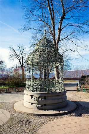 Water well on Schlossberg hill in Graz city, Styria, Austria Stock Photo - Budget Royalty-Free & Subscription, Code: 400-07899426