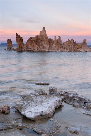 stalagmite - The sun has set on Eastern California and Mono Lake Stock Photo - Budget Royalty-Free & Subscription, Code: 400-07899844