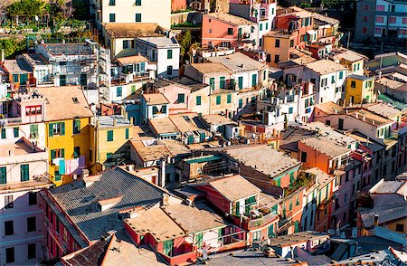 View of Vernazza. Vernazza is a town and comune located in the province of La Spezia, Liguria, northwestern Italy. Stock Photo - Budget Royalty-Free & Subscription, Code: 400-07891722
