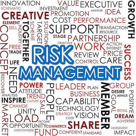 simsearch:400-07169223,k - Risk management word cloud image with hi-res rendered artwork that could be used for any graphic design. Stock Photo - Budget Royalty-Free & Subscription, Code: 400-07893468