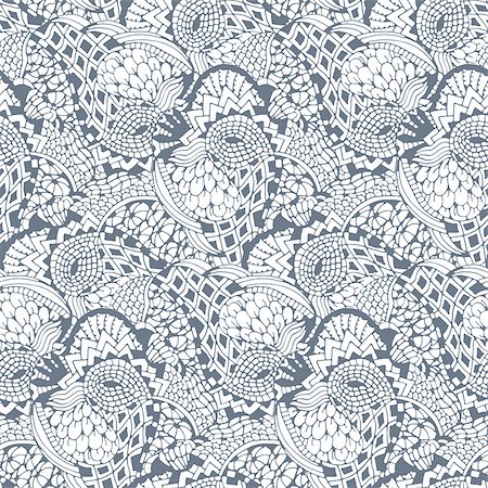 simsearch:400-08157798,k - Black and white seamless pattern in doodle style. Vector illustration. Stock Photo - Budget Royalty-Free & Subscription, Code: 400-07904082