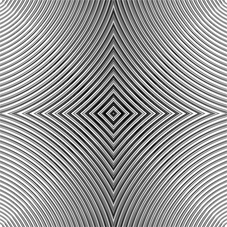 simsearch:400-07631338,k - Design monochrome movement illusion background. Abstract striped lines distortion backdrop. Vector-art illustration. EPS10 Stockbilder - Microstock & Abonnement, Bildnummer: 400-07904305