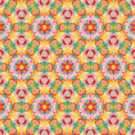 Vector kaleidoscope pattern background, Abstract triangles background Photographie de stock - Aubaine LD & Abonnement, Code: 400-07904439