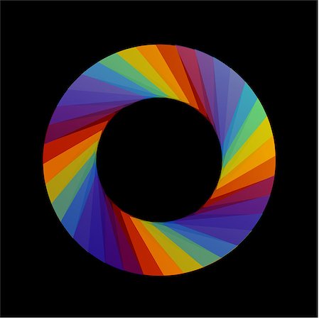 simsearch:400-08403707,k - Spectrum of visible light- color wheel design Foto de stock - Royalty-Free Super Valor e Assinatura, Número: 400-07902864