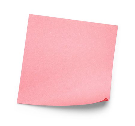 pink sticker on an isolated white background Foto de stock - Super Valor sin royalties y Suscripción, Código: 400-07916044