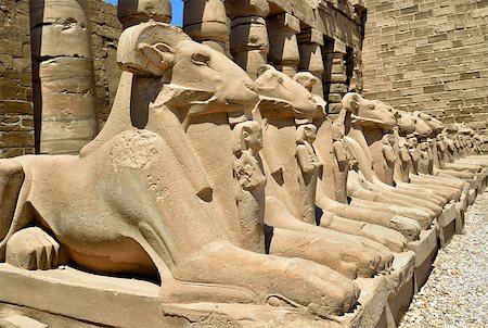 simsearch:400-05892140,k - Ancient ruins of Karnak temple in Egypt Photographie de stock - Aubaine LD & Abonnement, Code: 400-07917628