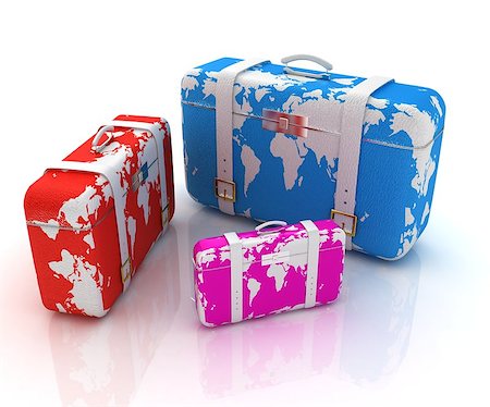 simsearch:400-04411836,k - suitcases for travel Stockbilder - Microstock & Abonnement, Bildnummer: 400-07919157