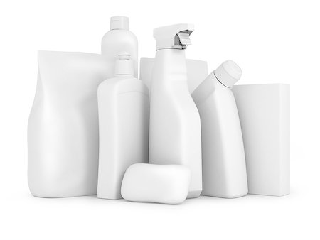 simsearch:6113-06626637,k - detergent bottles and chemical cleaning supplies isolated on white Stock Photo - Budget Royalty-Free & Subscription, Code: 400-07919644