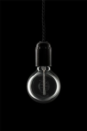 Vintage style lightbulb turned off Photographie de stock - Aubaine LD & Abonnement, Code: 400-07919849