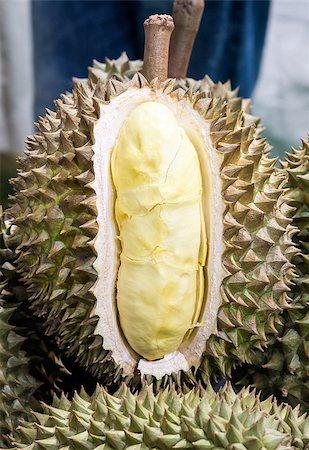 Fresh durian in the market of Thailand. Foto de stock - Royalty-Free Super Valor e Assinatura, Número: 400-07924115