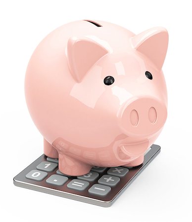 simsearch:400-04255267,k - 3d generated picture of a piggy bank Stock Photo - Budget Royalty-Free & Subscription, Code: 400-07924556