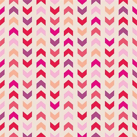 simsearch:400-08675660,k - Aztec Chevron seamless vector colorful pattern, texture or background with zigzag stripes. Pink, violet, orange and red background, desktop wallpaper or website design element Stock Photo - Budget Royalty-Free & Subscription, Code: 400-07924646
