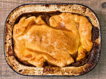 simsearch:400-07625362,k - close up of a rustic meat pie Stock Photo - Budget Royalty-Free & Subscription, Code: 400-07924990