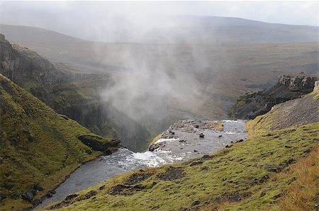 south falls - View of Iceland landscape Stock Photo - Budget Royalty-Free & Subscription, Code: 400-07920391