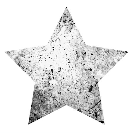 simsearch:400-07170971,k - Grey Distress Star Texture for your design. EPS10 vector. Foto de stock - Super Valor sin royalties y Suscripción, Código: 400-07921067