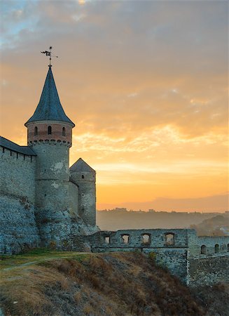 presidio - Old Fortress in the Ancient City of Kamyanets-Podilsky, Ukraine Photographie de stock - Aubaine LD & Abonnement, Code: 400-07921093