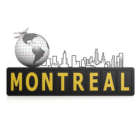 small town downtown canada - Montreal city Stock Photo - Budget Royalty-Free & Subscription, Code: 400-07921111