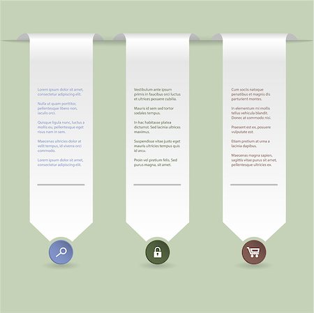 simsearch:400-06746803,k - Ribbon infographic background design with green background Photographie de stock - Aubaine LD & Abonnement, Code: 400-07921614