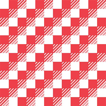 simsearch:400-04750776,k - Red and white checked tablecloth patten seamless Fotografie stock - Microstock e Abbonamento, Codice: 400-07922393