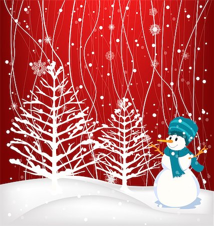 Winter Background Stock Photo - Budget Royalty-Free & Subscription, Code: 400-07923092