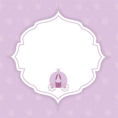 Princess Crown  Background Vector Illustration. EPS10 Stock Photo - Budget Royalty-Free & Subscription, Code: 400-07923735